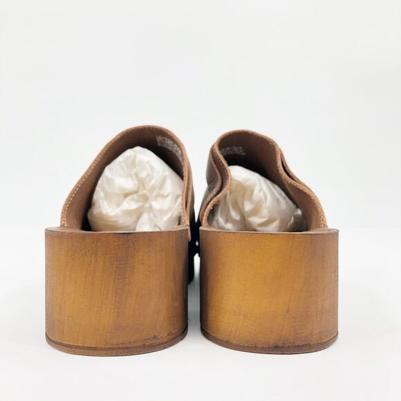 Seychelles Tan Leather Clogs - Picture 11 of 12